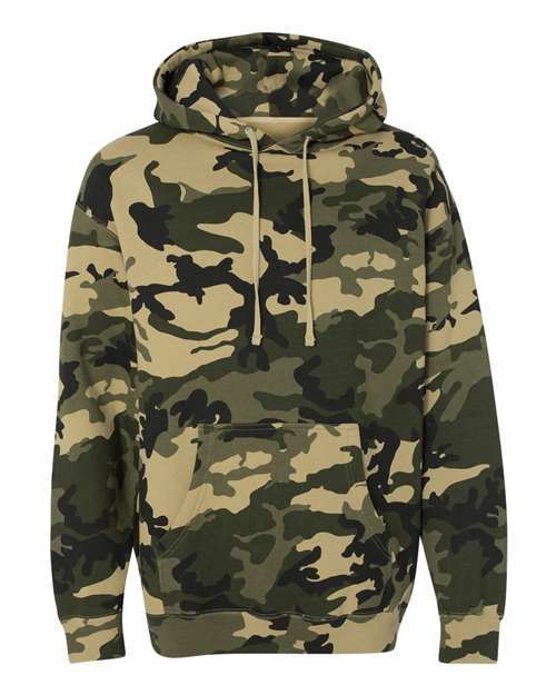 Load image into Gallery viewer, Unisex Heavyweight Hooded Sweatshirt - Army Camo

