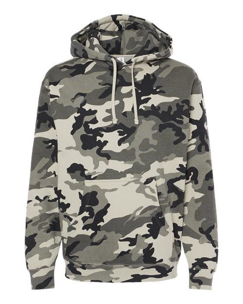 Load image into Gallery viewer, Unisex Heavyweight Hooded Sweatshirt - Snow Camo
