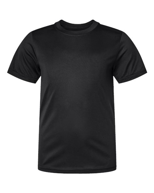 Augusta Sportswear 791 Youth Nexgen Performance T-Shirt - Black