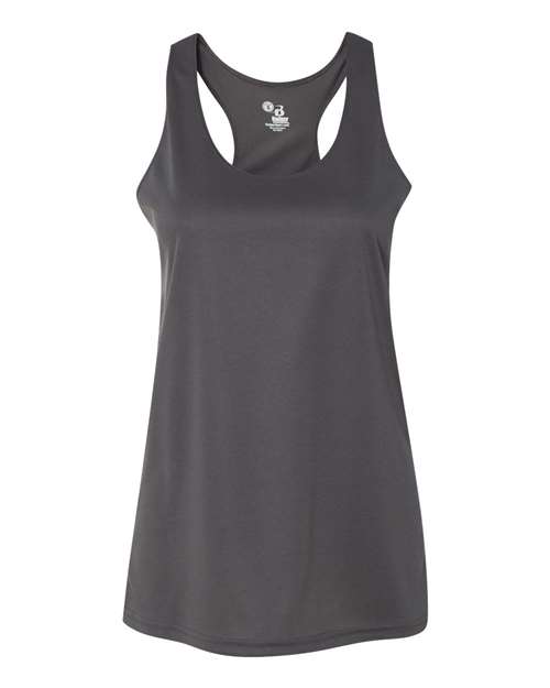 Load image into Gallery viewer, Badger 4166 Women’s B-Core Racerback Tank Top - Graphite
