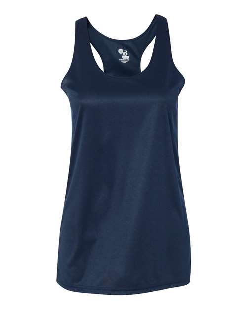 Load image into Gallery viewer, Badger 4166 Women’s B-Core Racerback Tank Top - Navy
