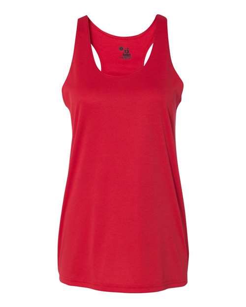 Load image into Gallery viewer, Badger 4166 Women’s B-Core Racerback Tank Top - Red
