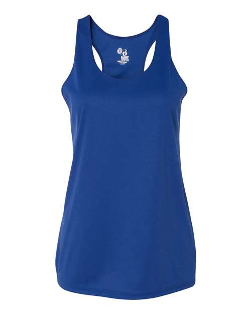 Load image into Gallery viewer, Badger 4166 Women’s B-Core Racerback Tank Top - Royal
