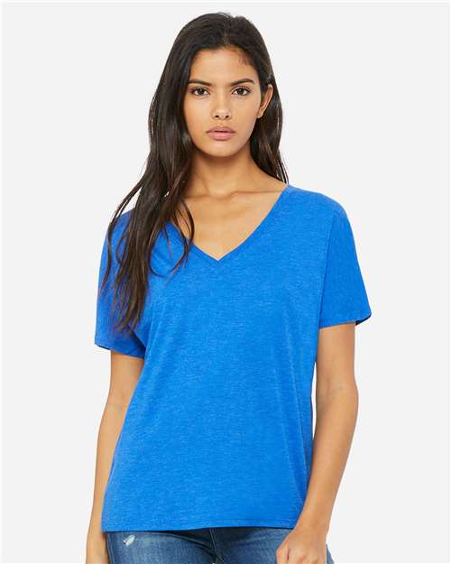 Load image into Gallery viewer, Women’s Slouchy V-Neck Tee
