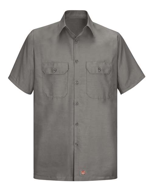Load image into Gallery viewer, Red Kap SY60 Men's Ripstop Short Sleeve Work Shirt - GY-Grey
