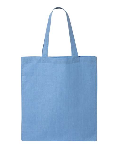 Q-Tees QTB Economical Tote - Carolina Blue