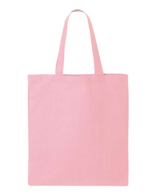 Q-Tees QTB Economical Tote - Light Pink