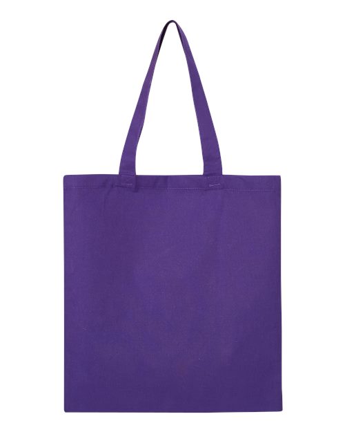 Q-Tees QTB Economical Tote - Purple