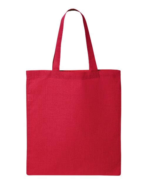 Q-Tees QTB Economical Tote - Red