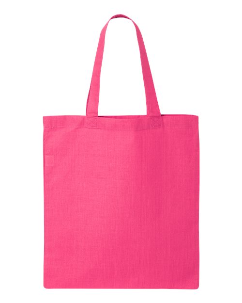 Q-Tees QTB Economical Tote - Hot Pink