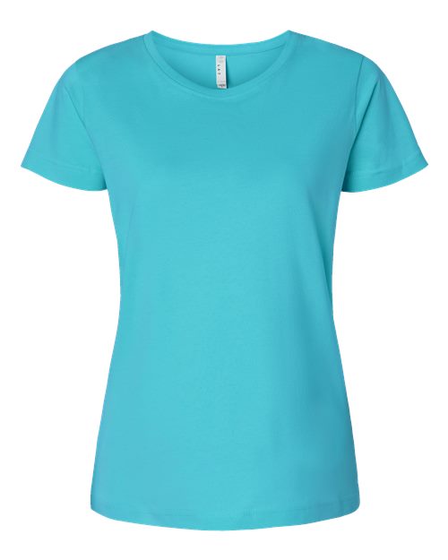 Load image into Gallery viewer, LAT 3516 Women's Fine Jersey Tee - Caribbean
