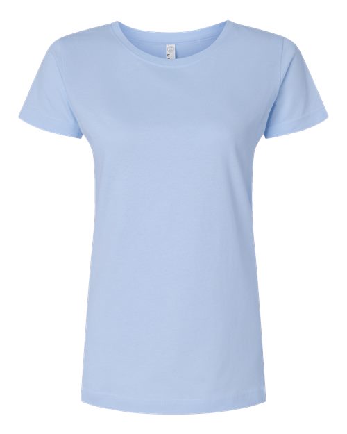 Load image into Gallery viewer, LAT 3516 Women's Fine Jersey Tee - Light Blue
