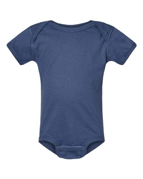 Infant Fine Jersey Bodysuit - Indigo