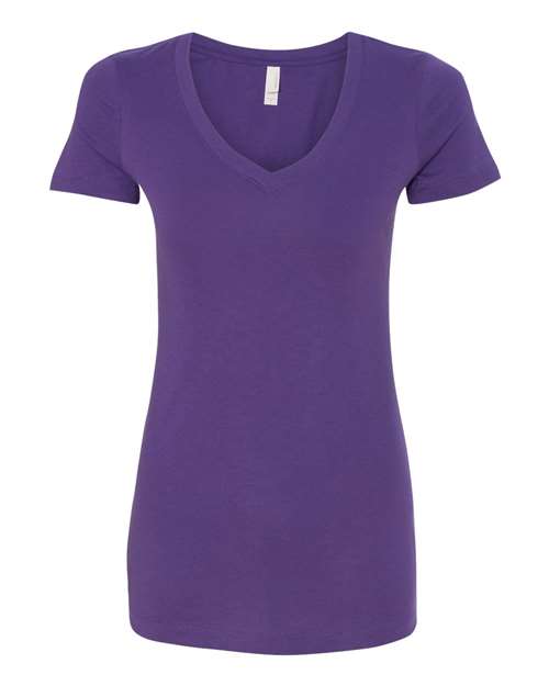Women's Ideal V-Neck T-Shirt - Purple Rush