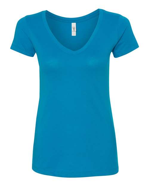 Women's Ideal V-Neck T-Shirt - Turquoise