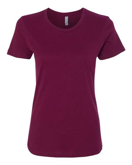 Women’s Cotton T-Shirt - Maroon