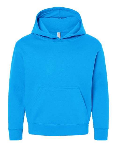 LAT 2296 Youth Hoodie Sweatshirt - Turquoise