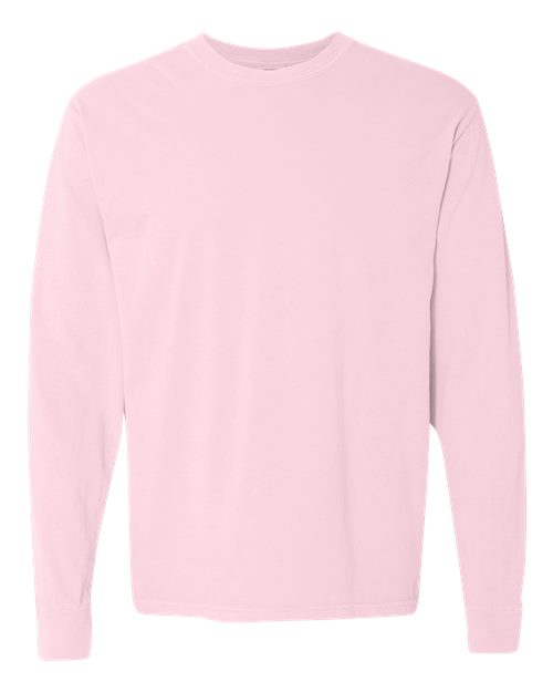 Unisex Garment-Dyed Heavyweight Long Sleeve T-Shirt - Blossom