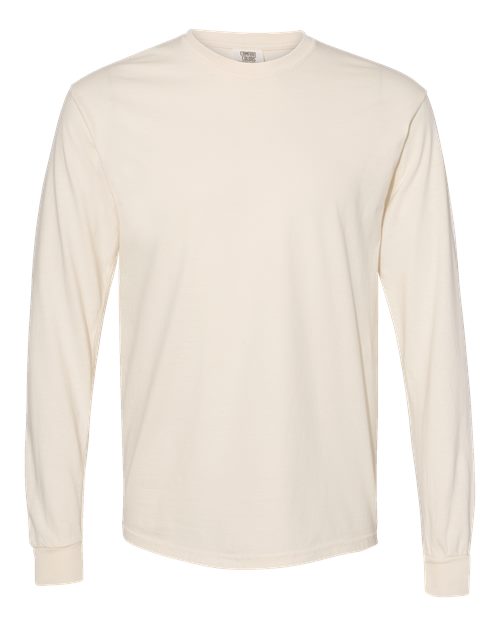 Load image into Gallery viewer, Unisex Garment-Dyed Heavyweight Long Sleeve T-Shirt - Ivory
