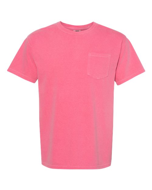 Load image into Gallery viewer, Unisex Garment-Dyed Heavyweight Pocket T-Shirt - Crunchberry
