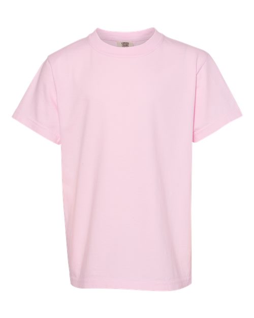 Load image into Gallery viewer, Youth Garment-Dyed Heavyweight T-Shirt - Blossom
