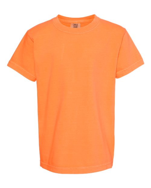 Youth Garment-Dyed Heavyweight T-Shirt - Melon