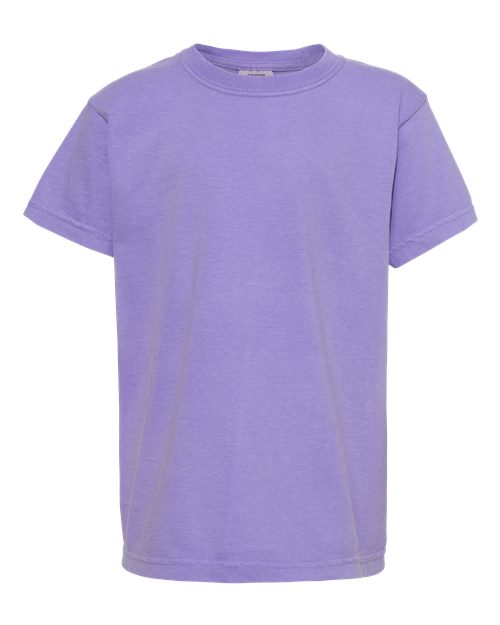 Youth Garment-Dyed Heavyweight T-Shirt - Violet