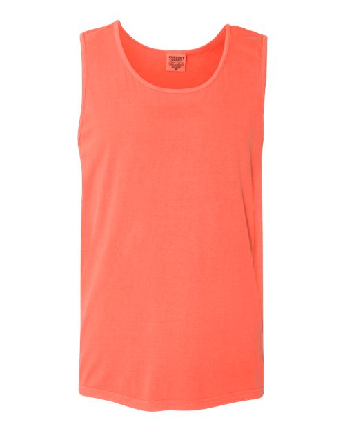 Load image into Gallery viewer, Unisex Garment-Dyed Heavyweight Tank Top - Bright Salmon
