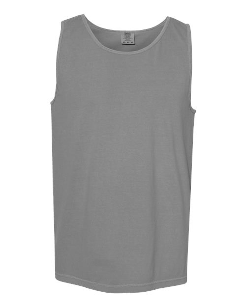 Unisex Garment-Dyed Heavyweight Tank Top - Grey