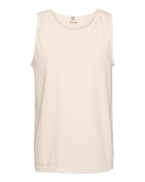 Unisex Garment-Dyed Heavyweight Tank Top - Ivory