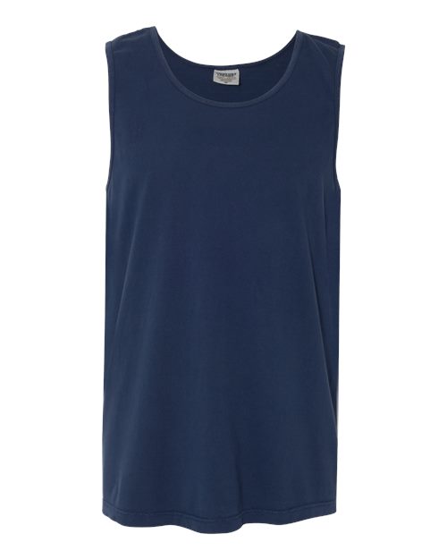 Unisex Garment-Dyed Heavyweight Tank Top - True Navy