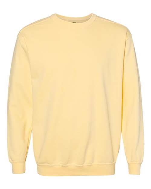 Load image into Gallery viewer, Unisex Garment-Dyed Crewneck Sweatshirt - Butter
