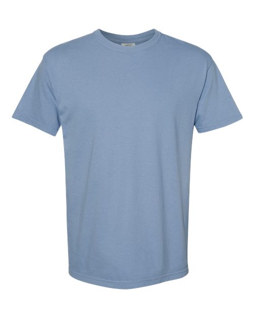 Unisex Garment-Dyed Heavyweight T-Shirt - Washed Denim