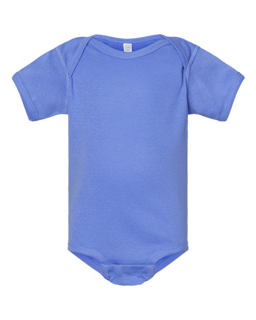 Infant Baby Rib Bodysuit - Carolina Blue