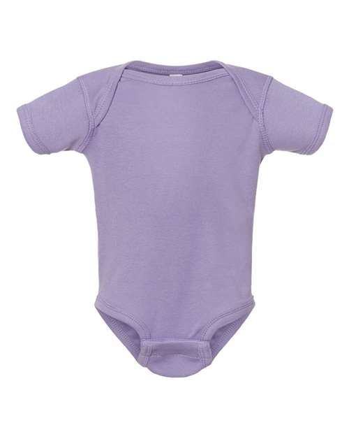 Infant Baby Rib Bodysuit - Lavender