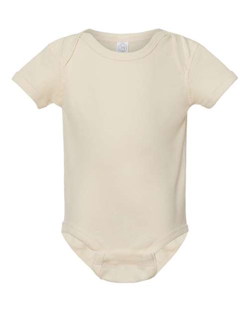 Load image into Gallery viewer, Infant Baby Rib Bodysuit - Natural
