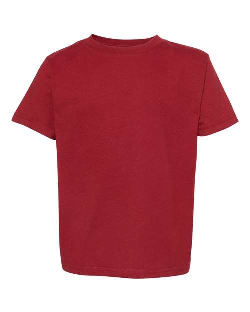 Toddler Fine Jersey Tee - Garnet