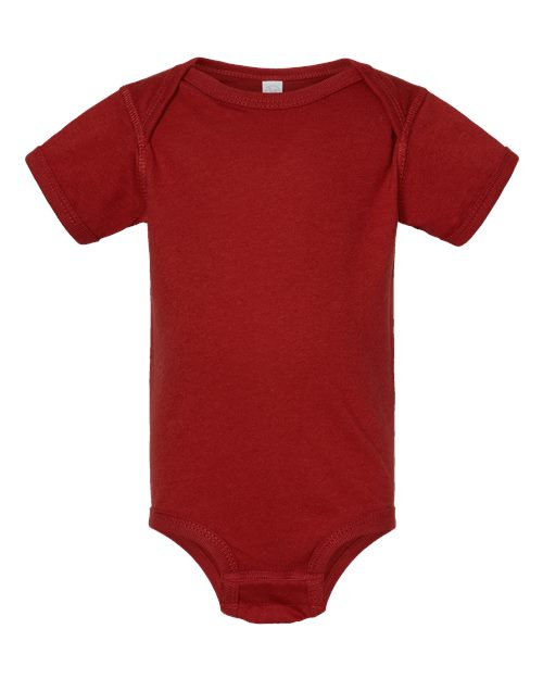 Infant Fine Jersey Bodysuit - Garnet