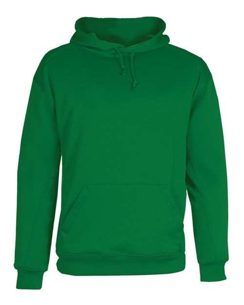Load image into Gallery viewer, Badger 1454 Men's Performance Fleece Hooded Sweatshirt - Kelly
