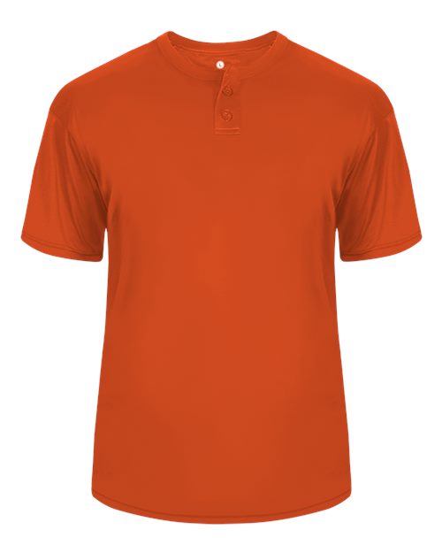 Alleson Athletic 7930 Men's B-Core Placket Jersey - Burnt Orange