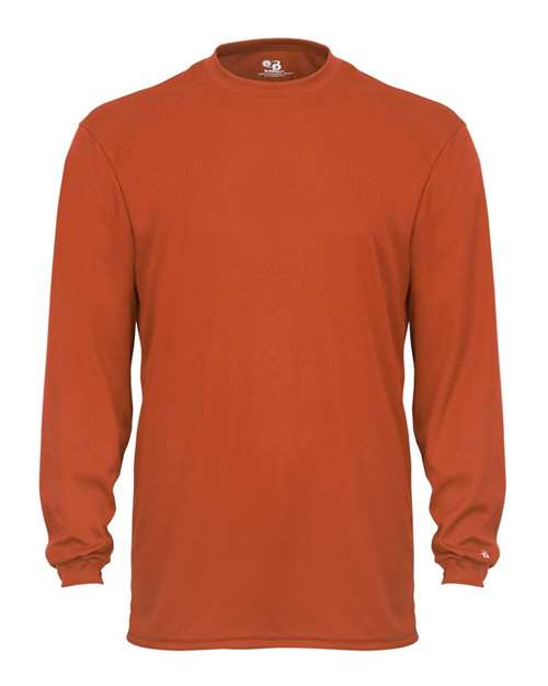 Load image into Gallery viewer, Badger 4104 Unisex B-Core Long Sleeve T-Shirt - Burnt Orange
