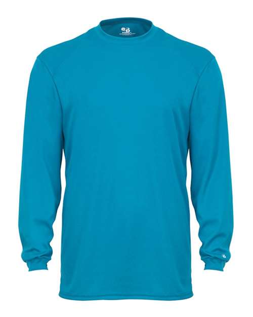 Badger 4104 Unisex B-Core Long Sleeve T-Shirt - Electric Blue