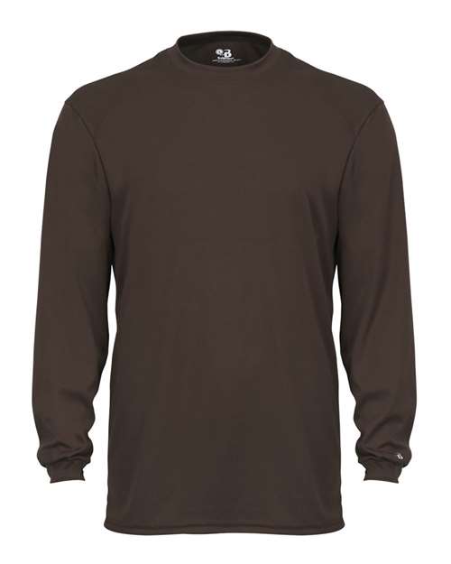 Load image into Gallery viewer, Badger 4104 Unisex B-Core Long Sleeve T-Shirt - Brown
