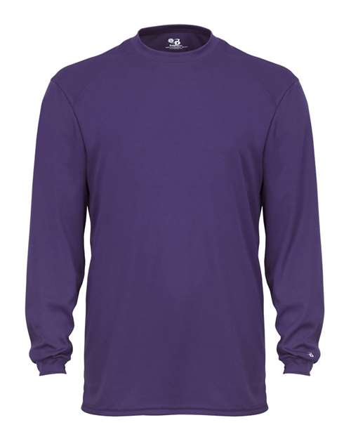 Load image into Gallery viewer, Badger 4104 Unisex B-Core Long Sleeve T-Shirt - Purple
