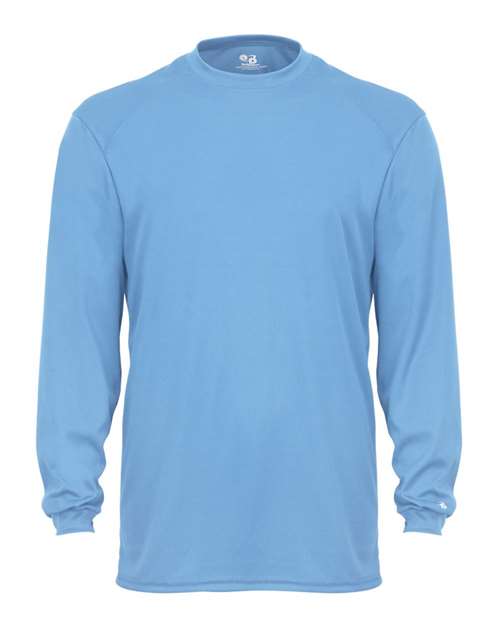 Badger 4104 Unisex B-Core Long Sleeve T-Shirt - Columbia Blue