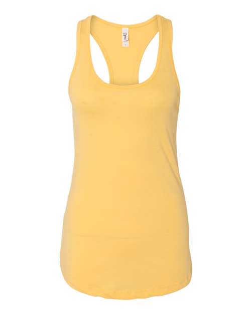 Load image into Gallery viewer, Women's Ideal Racerback Tank - Banana Cream
