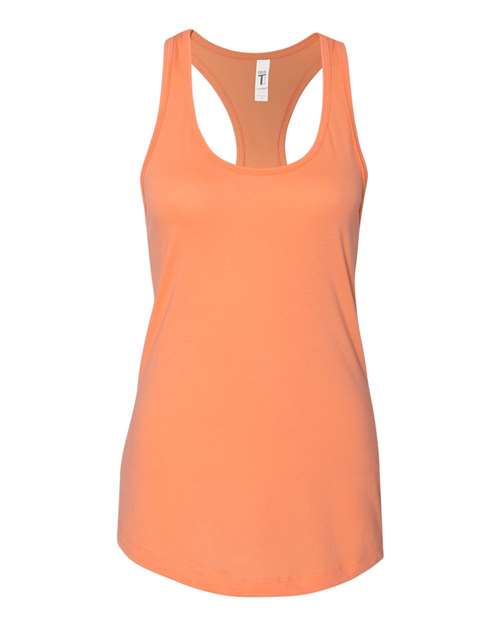 Women's Ideal Racerback Tank - Light Orange
