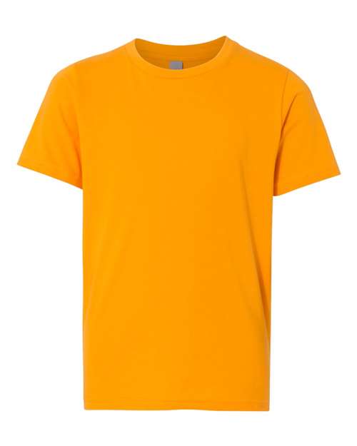 Load image into Gallery viewer, Youth Cotton T-Shirt - Gold
