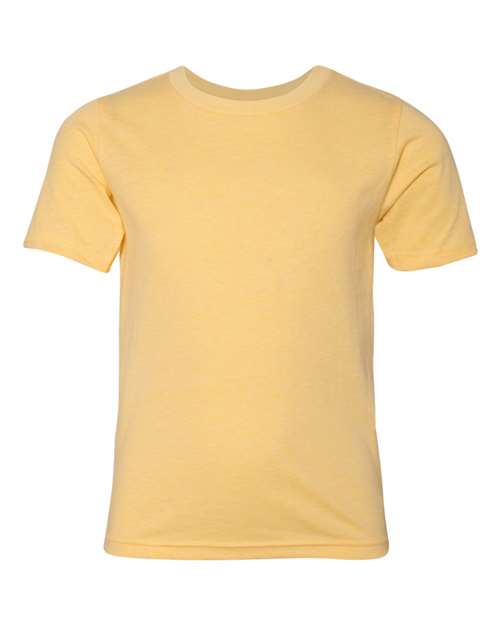 Youth CVC T-Shirt - Banana Cream
