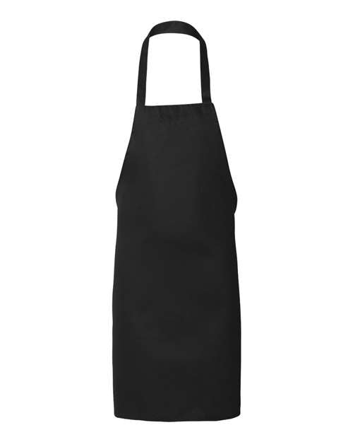 Q-Tees Q2010 Butcher Apron - Black